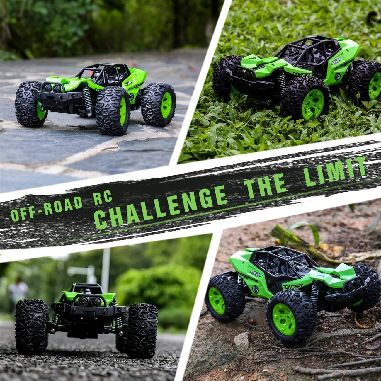 CONCEPT OFF ROAD – מבט צד, מרכב קשוח
